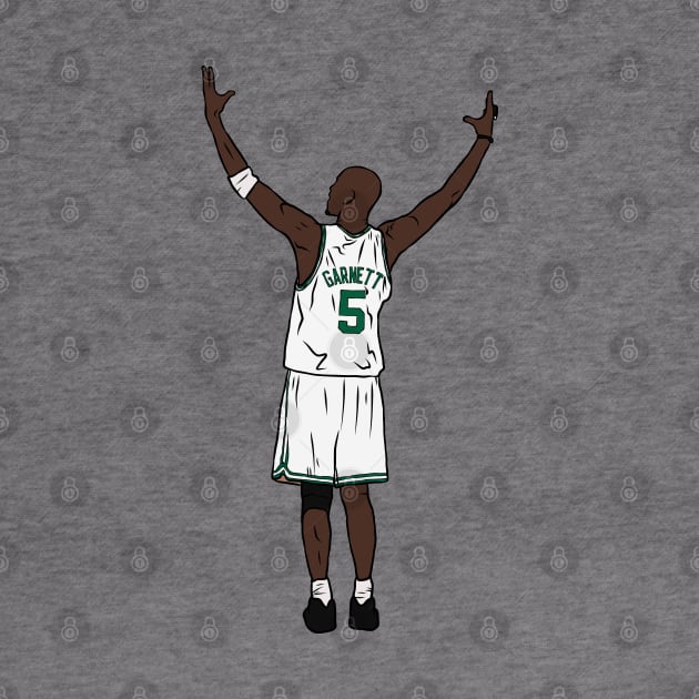 Kevin Garnett Embrace the Crowd by rattraptees